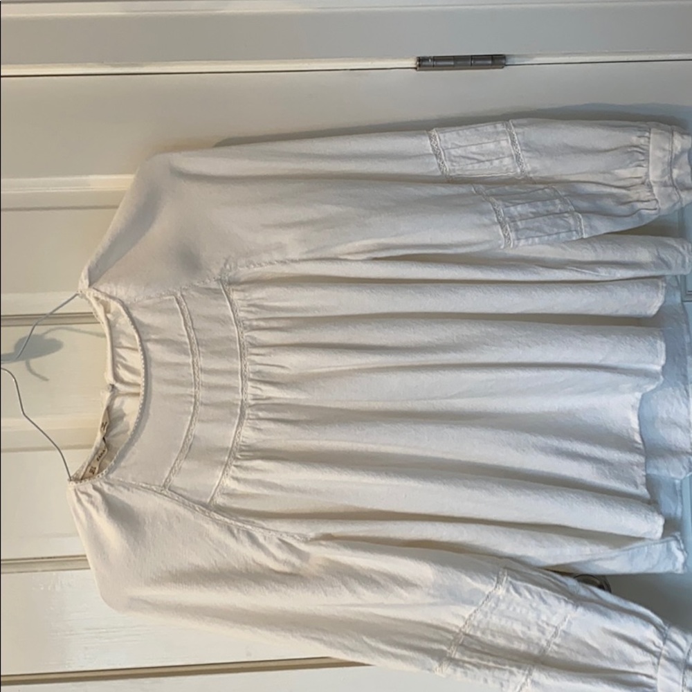 White lace blouse